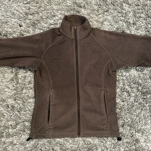 columbia wmns brown turtle neck